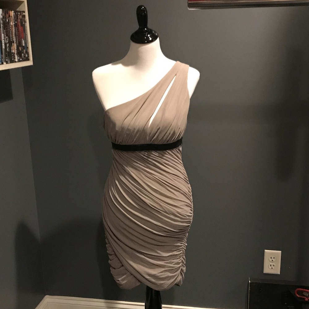 One Shoulder BCBG Cocktail Dress